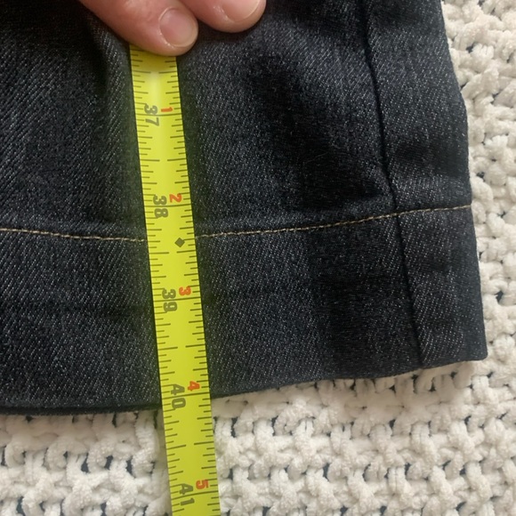 Unbranded Women’s Wide Leg Jeans w/Patch Pockets Front & Back, Wide Hem; Size XL - Picture 10 of 10